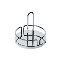photo Alessi-Base for condiments containers in 18/10 polished stainless steel 1